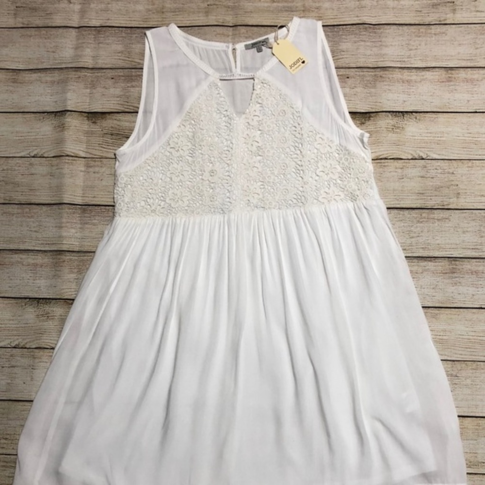 Jodifl Sleeveless Dress Crochet Bust Large